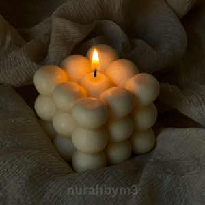 Big Bubble Molded Candle