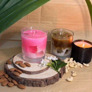 Scented Glass Jar Candle